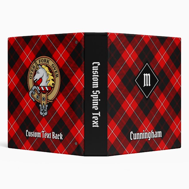 Clan Cunningham Tartan Binder (Background)