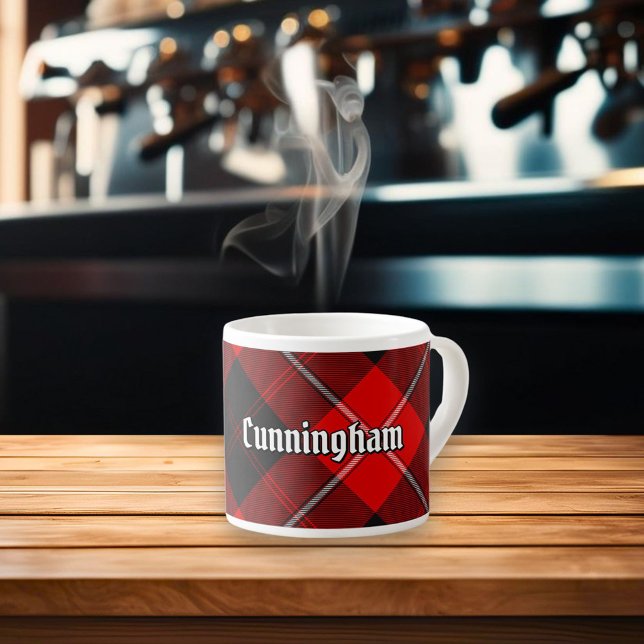 Clan Cunningham Tartan Espresso Cup (Creator Uploaded)