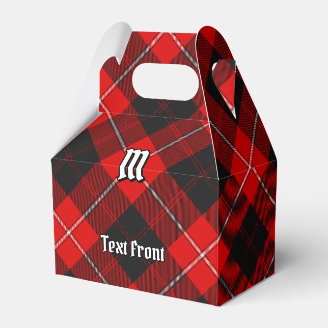Clan Cunningham Tartan Favor Box (Front Side)