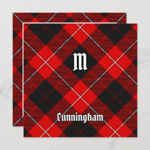 Clan Cunningham Tartan Invitation