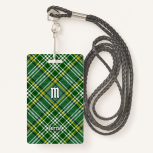 Clan Currie Tartan Badge