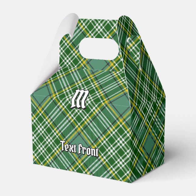 Clan Currie Tartan Favor Box (Front Side)