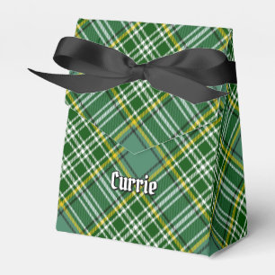 Clan Currie Tartan Favor Box