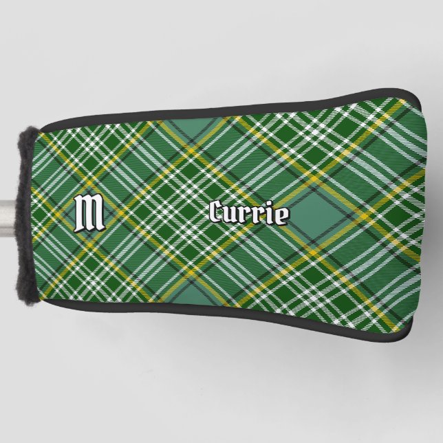 Clan Currie Tartan Golf Head Cover (Front)