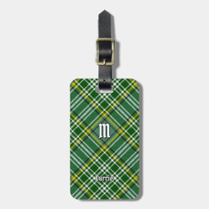 Clan Currie Tartan Luggage Tag