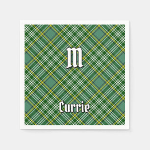 Clan Currie Tartan Napkin