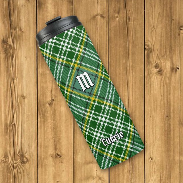 Clan Currie Tartan Thermal Tumbler (Creator Uploaded)