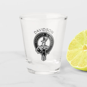 Clan Davidson Crest Shot Glass