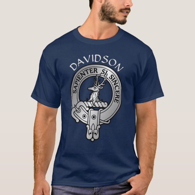 Clan Davidson Crest T-Shirt (Front)