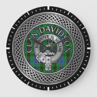 Clan Davidson Crest & Tartan Knot