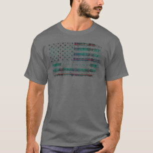 Clan Davidson Scottish tartan US flag kilt Scotlan T-Shirt
