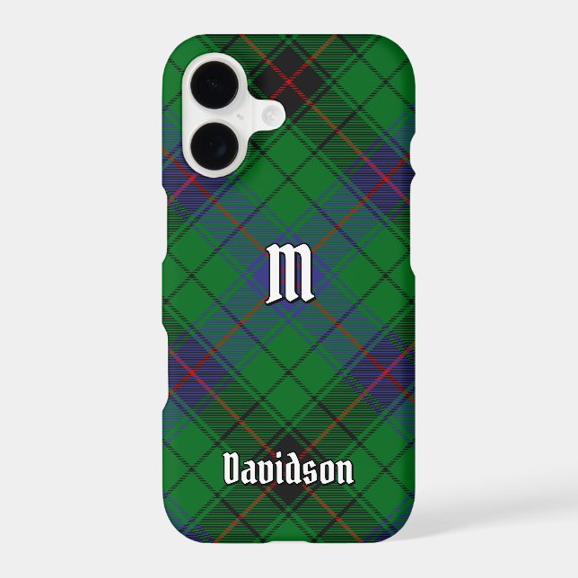 Clan Davidson Tartan (Back)