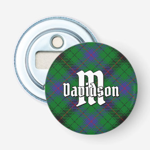 Clan Davidson Tartan Bottle Opener