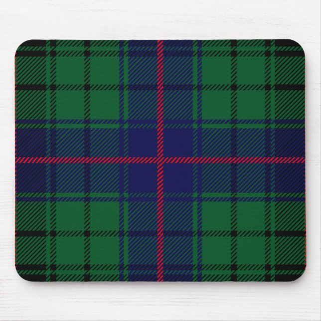 Clan Davidson Tartan Mouse Pad (Front)