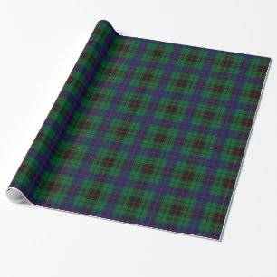 Clan Davidson Tartan Wrapping Paper