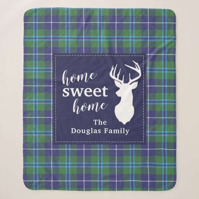 Clan de vacances Tartan personnalisé Douglas Plaid (Devant)