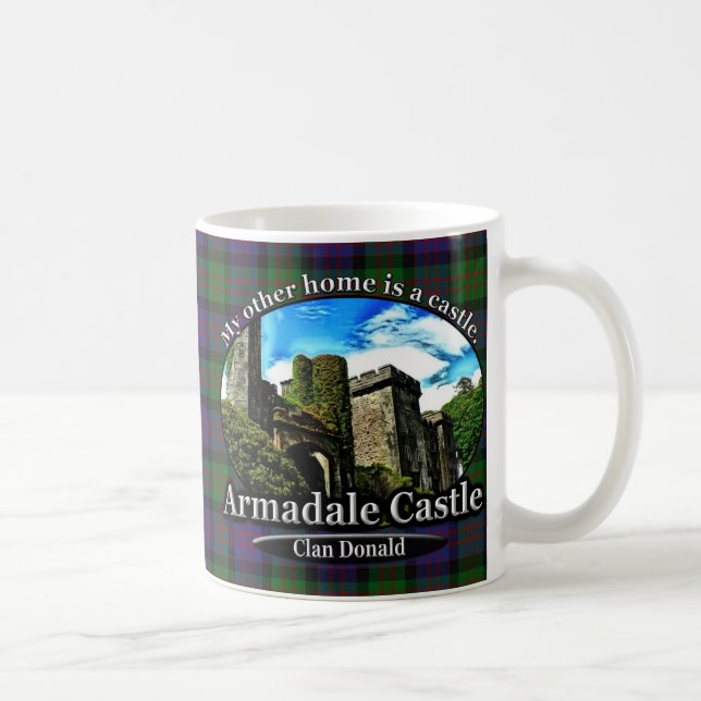Clan Donald Armadale Castle Scotland Coffee Mug (Right)