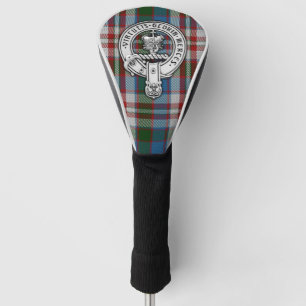 Clan Donnachaidh (Robertson) Crest & Dress Tartan Golf Head Cover