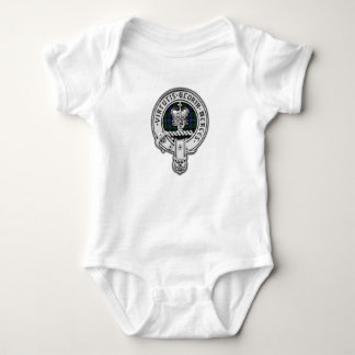 Clan Donnachaidh (Robertson) Crest /Hunting Tartan Baby Bodysuit