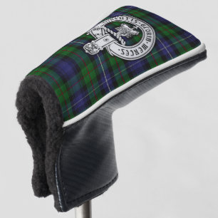 Clan Donnachaidh (Robertson) Crest /Hunting Tartan Golf Head Cover
