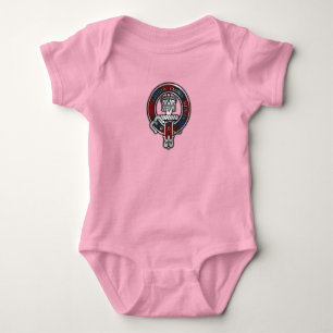 Clan Donnachaidh (Robertson) Crest & Tartan Baby Bodysuit