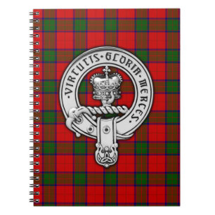 Clan Donnachaidh (Robertson) Crest & Tartan Notebook