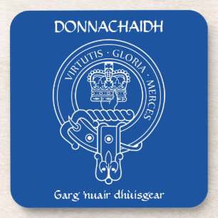 Clan Donnachaidh (Robertson) Crest & War Cry Coaster