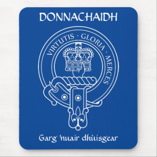 Clan Donnachaidh (Robertson) Crest & War Cry Mouse Pad