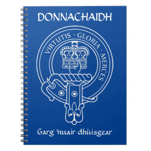 Clan Donnachaidh (Robertson) Crest & War Cry Notebook