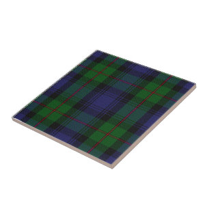 Clan Donnachaidh Robertson Hunting Tartan Tile
