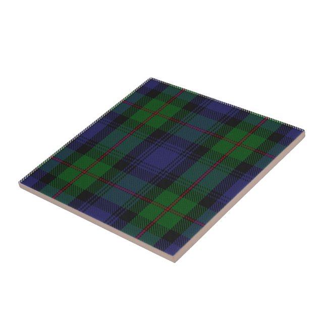 Clan Donnachaidh | Robertson Hunting Tartan  Tile (Side)