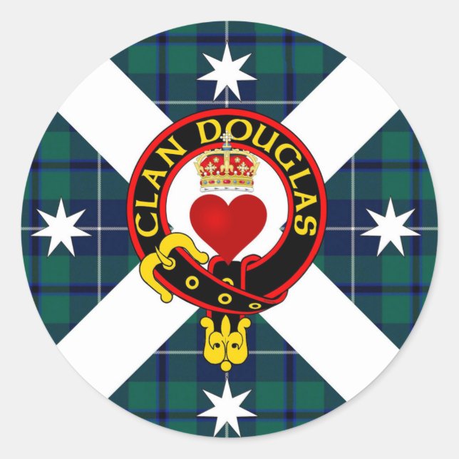 Clan Douglas Australia Sticker (Front)