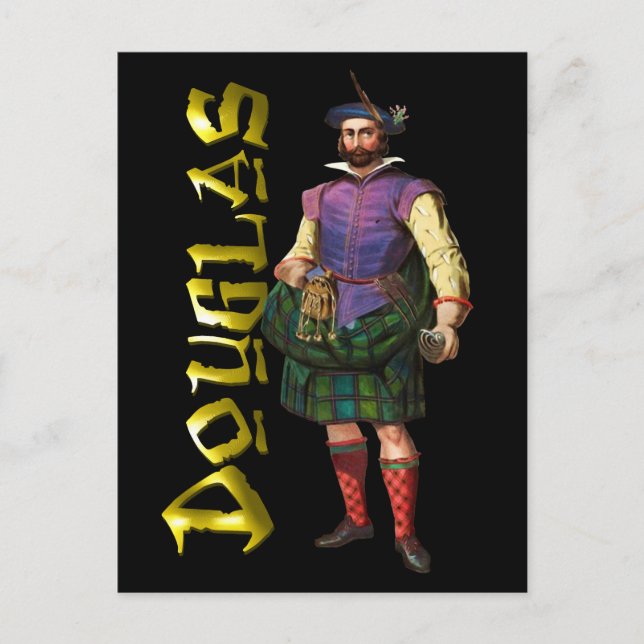 Clan Douglas Highland Dream Postcard (Front)