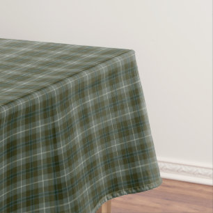 Clan Douglas Loden Green Reproduction Tartan Tablecloth