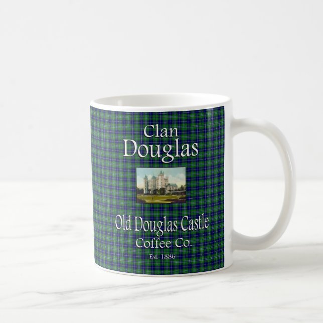 Clan Douglas Old Douglas Castle Coffee Co. Mug (Right)