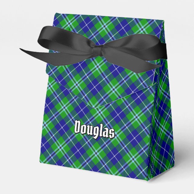 Clan Douglas Tartan Favor Box (Front Side)