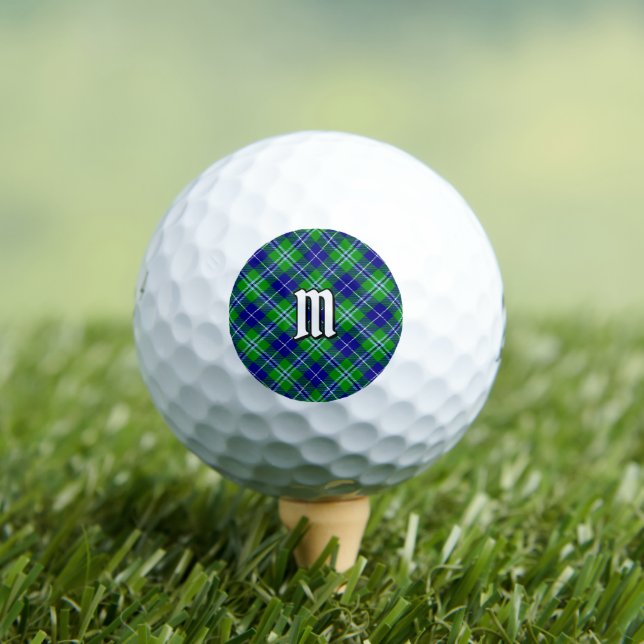 Clan Douglas Tartan Golf Balls (Insitu Tee)