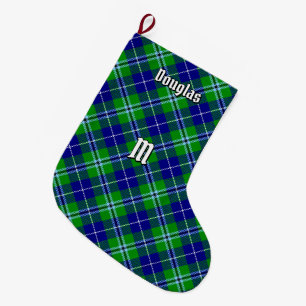 Clan Douglas Tartan Large Christmas Stocking