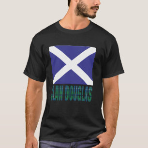 Clan Douglas Tartan Scottish Family Name Scotland  T-Shirt