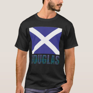 Clan Douglas Tartan Scottish Family Name Scotland  T-Shirt
