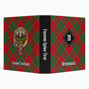 Clan Drummond Tartan Binder