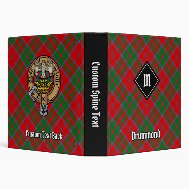 Clan Drummond Tartan Binder (Background)