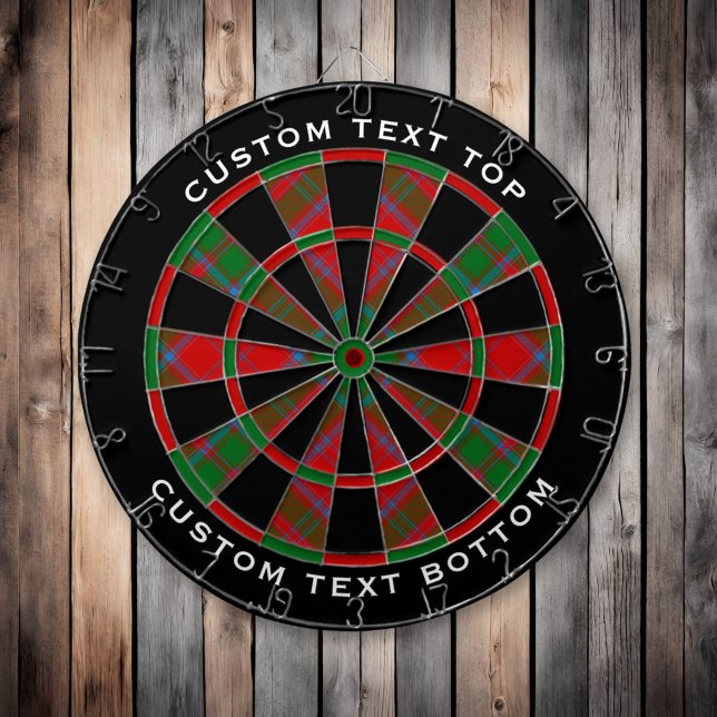 Clan Drummond Tartan Dartboard (Creator Uploaded)