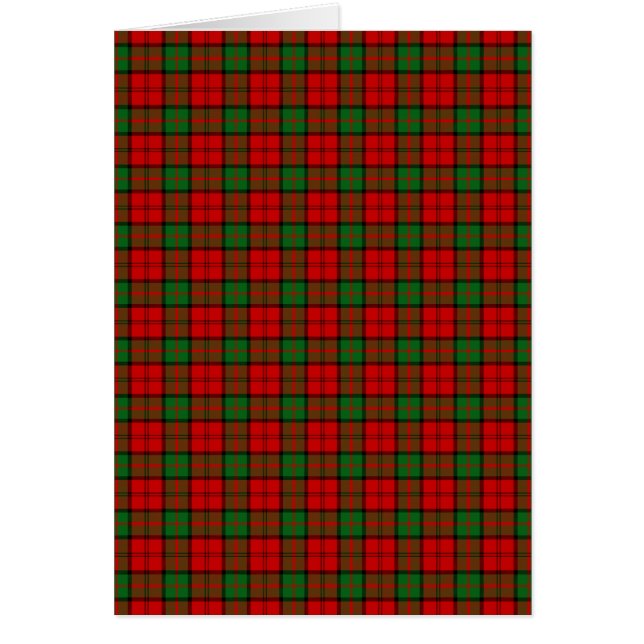 Clan Dunbar Tartan (Front)