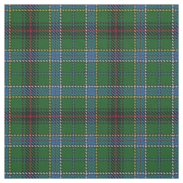 Clan Duncan Scottish Tartan Plaid Fabric (Swatch)