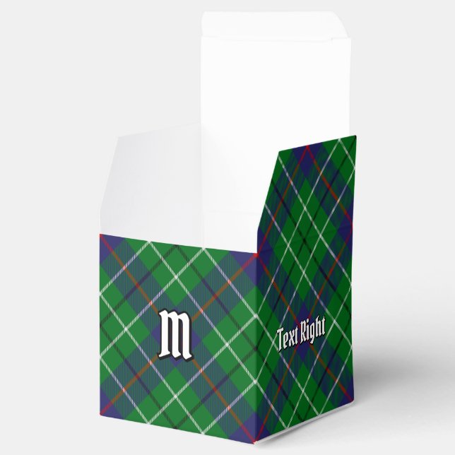 Clan Duncan Tartan Favor Box (Opened)