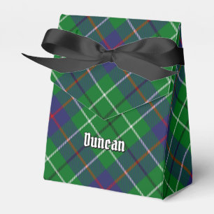 Clan Duncan Tartan Favor Box