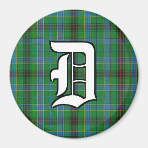 Clan Duncan Tartan Plaid Accents Magnet
