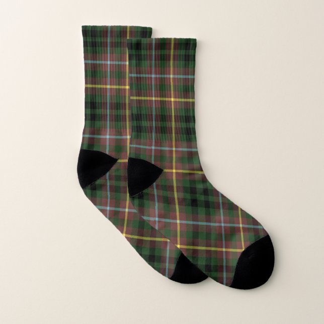 Clan écossais Buchanan Chasse Tartan Plaid (Paire)