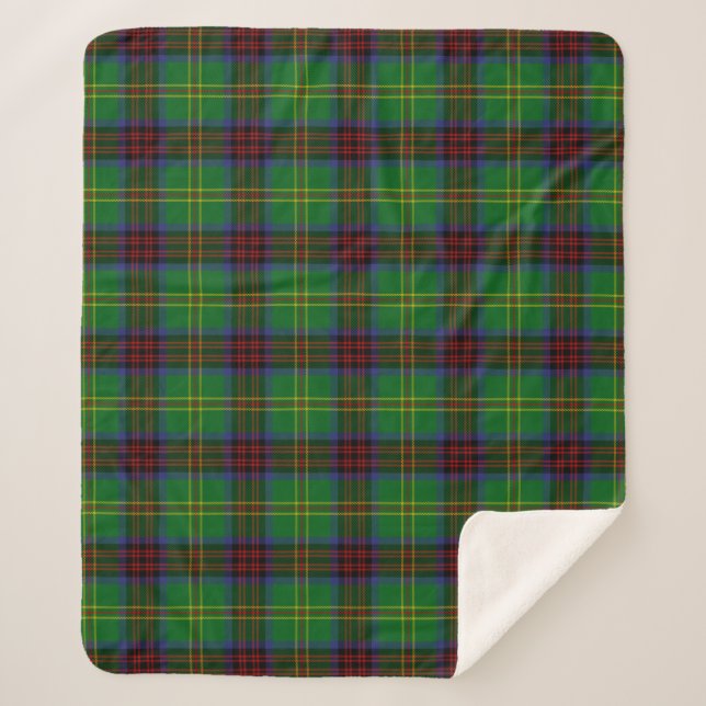 Clan écossais Connolly Chasse Tartan Plaid (Devant)